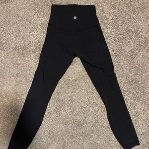Lululemon Black Leggings Size 2